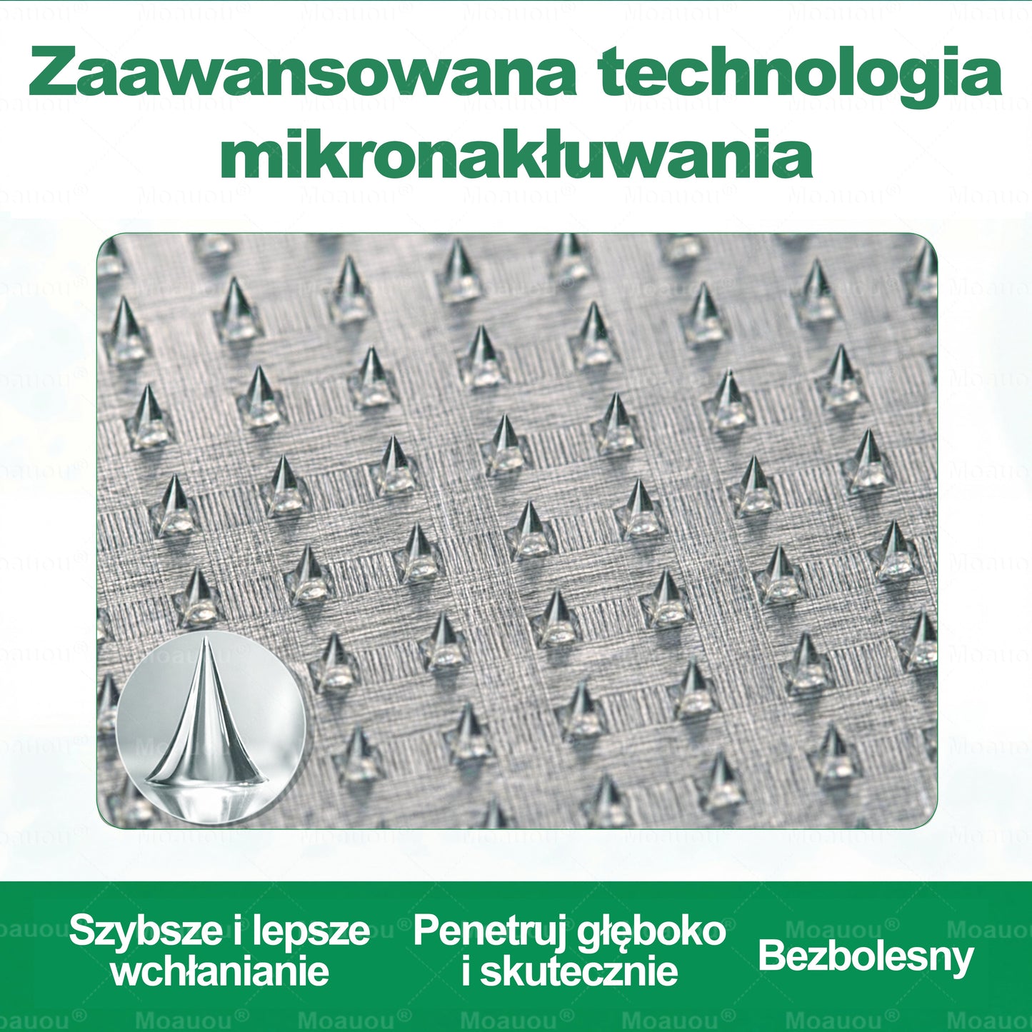 Moauou® Mikronakłuwający Plaster ⚡ Natychmiastowa ulga, długotrwałe efekty – WIELKA PROMOCJA!